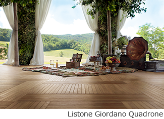 写真：Listone Giordano Quadrone